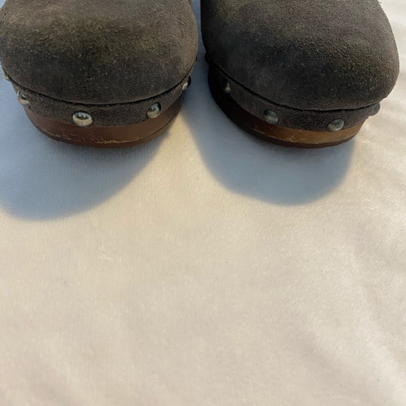 Ugg Kaylee Grey suede clog - Picture 4 of 7